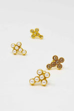 Load image into Gallery viewer, Dainty Cross Stud Earrings
