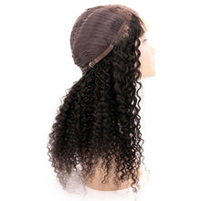 Load image into Gallery viewer, Kinky Curly Transparent Closure Wig
