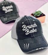Load image into Gallery viewer, Brunch Babe Embroidered Hat
