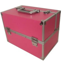 Load image into Gallery viewer, Makeup Train Case Cosmetic Makeup Case Box
