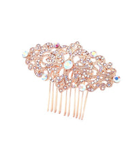 Load image into Gallery viewer, Symmetry Rhinestone Hair Comb
