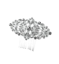 Load image into Gallery viewer, Symmetry Rhinestone Hair Comb
