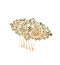 Load image into Gallery viewer, Symmetry Rhinestone Hair Comb
