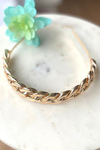 Load image into Gallery viewer, Jax Gold Chain Headband
