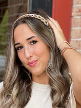 Load image into Gallery viewer, Jax Gold Chain Headband

