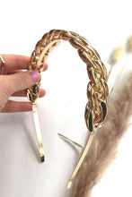 Load image into Gallery viewer, Jax Gold Chain Headband

