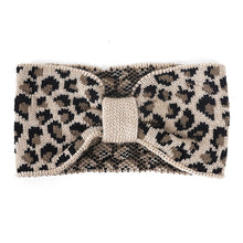 Load image into Gallery viewer, LEOPARD PRINT WINTER HEAD BAND
