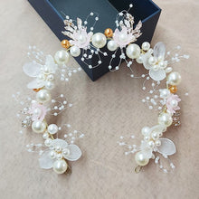 Load image into Gallery viewer, Floral Pearl Headband L2935
