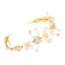 Load image into Gallery viewer, Floral Pearl Headband L2933
