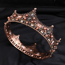 Load image into Gallery viewer, Crown Pearl Rhinestone Headband L2880
