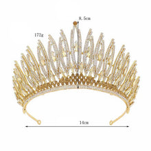 Load image into Gallery viewer, Crown Rhinestone Headband L2949
