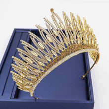 Load image into Gallery viewer, Crown Rhinestone Headband L2949
