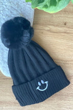 Load image into Gallery viewer, Josefina Fur Pom Beanie
