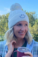 Load image into Gallery viewer, Josefina Fur Pom Beanie
