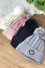 Load image into Gallery viewer, Josefina Fur Pom Beanie
