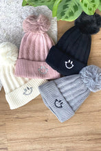 Load image into Gallery viewer, Josefina Fur Pom Beanie
