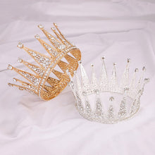 Load image into Gallery viewer, Crown Rhinestone Headband L2954
