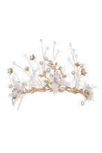 Load image into Gallery viewer, Feather Crystal  Alloy Headband L3309
