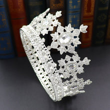 Load image into Gallery viewer, Crown Rhinestone Headband L3354
