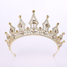 Load image into Gallery viewer, Rhinestone Crown Headband L3361
