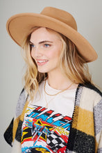 Load image into Gallery viewer, Leather Belt Buckle Strap Fedora Hat
