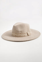 Load image into Gallery viewer, Aztec Print Strap Fedora Hat

