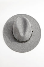 Load image into Gallery viewer, Aztec Print Strap Fedora Hat
