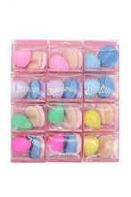 Load image into Gallery viewer, Dozen pack Assorted Powder Puff  sponge pack
