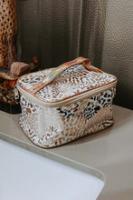 Load image into Gallery viewer, The Danielle -  Metallic Leopard Makeup Bags

