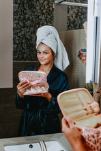 Load image into Gallery viewer, The Danielle -  Metallic Leopard Makeup Bags
