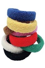 Load image into Gallery viewer, Solid Color Sherpa Headband
