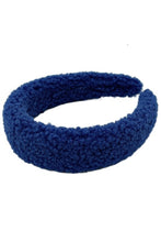 Load image into Gallery viewer, Solid Color Sherpa Headband

