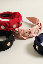 Load image into Gallery viewer, Gemstone Ribbon Headband

