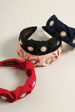 Load image into Gallery viewer, Gemstone Ribbon Headband
