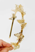 Load image into Gallery viewer, Double Wing Butterfly Headband

