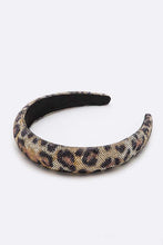 Load image into Gallery viewer, Leopard Crystal Full Stone Headband
