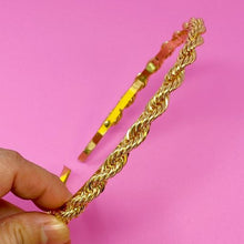 Load image into Gallery viewer, Twist &amp; Shout Chain Headband
