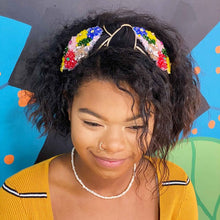 Load image into Gallery viewer, Luxe Flower Bead Headband
