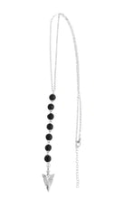 Load image into Gallery viewer, Lava Bead and Arrow Head Diffuser Necklace
