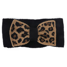 Load image into Gallery viewer, Leopard Bow Headband
